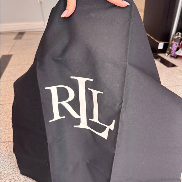 Lauren Ralph Lauren
Devyn Denim with Leather Trim Large Tote Bag - Picture 10 of 10